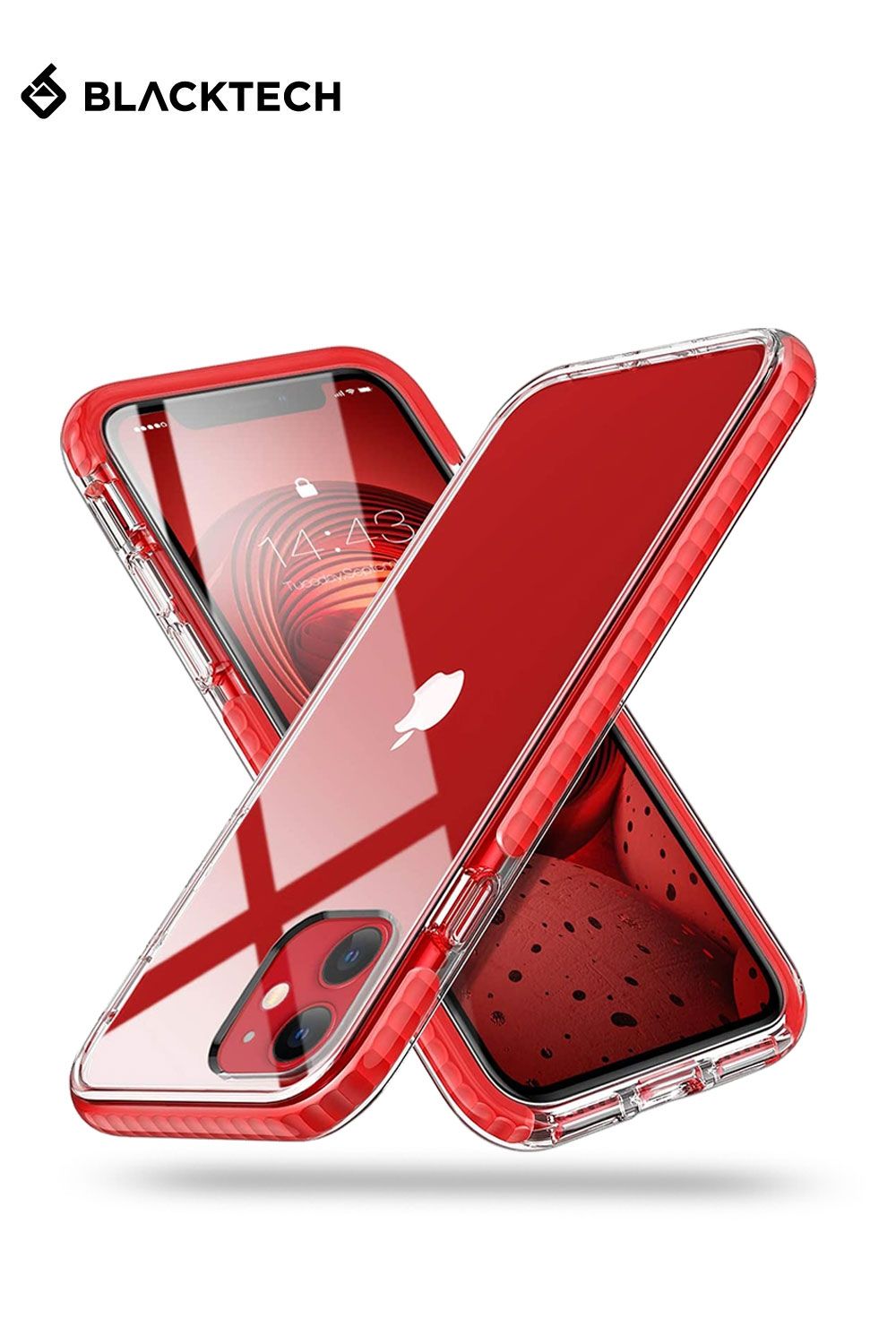 iPhone 14 Pro BLACKTECH Hybrid - Red