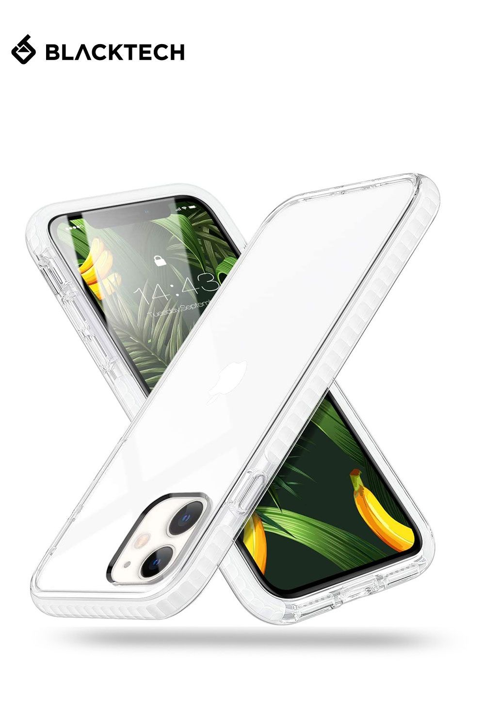 iPhone 15 Pro Max BLACKTECH Hybrid - White