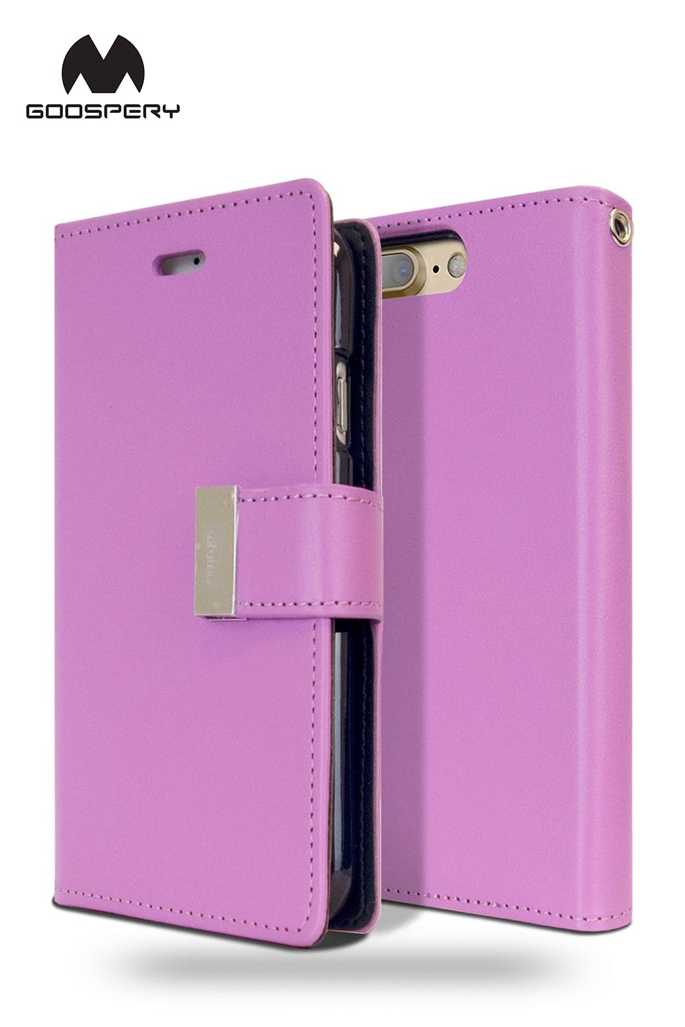 iPhone 15 Pro Max Goospery Mercury Rich Diary - Purple