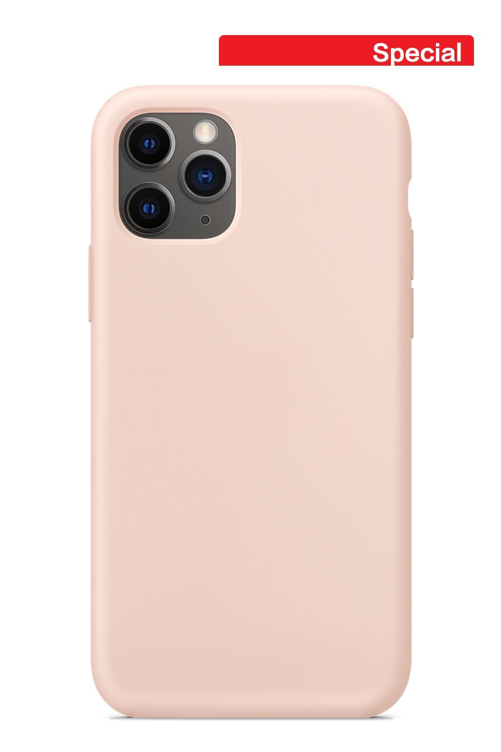 iPhone 11 Pro Max BLACKTECH Soft Feeling With Soft Micro Fiber - Pink Sand