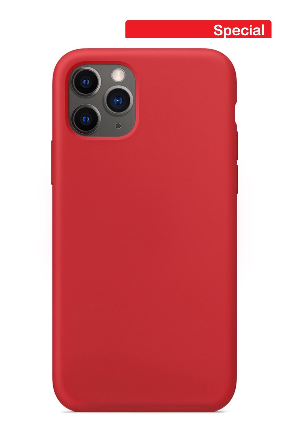 iPhone 11 Pro Max BLACKTECH Soft Feeling With Soft Micro Fiber - Red