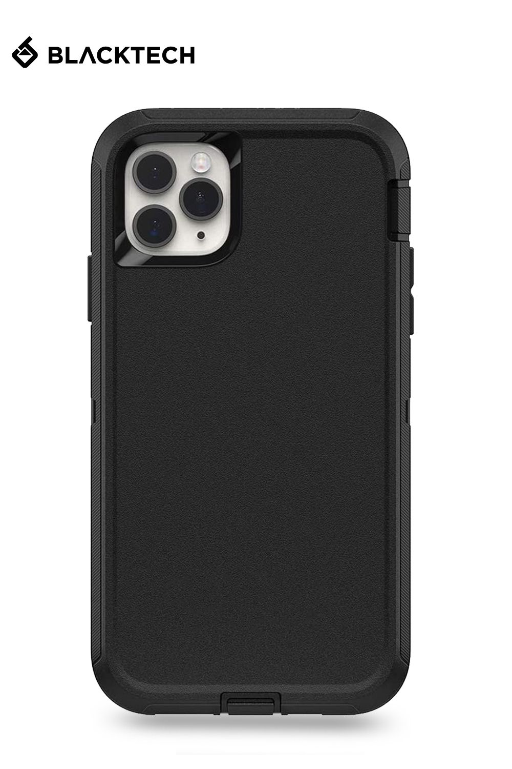 iPhone 13 BLACKTECH Silicone Commander - Black