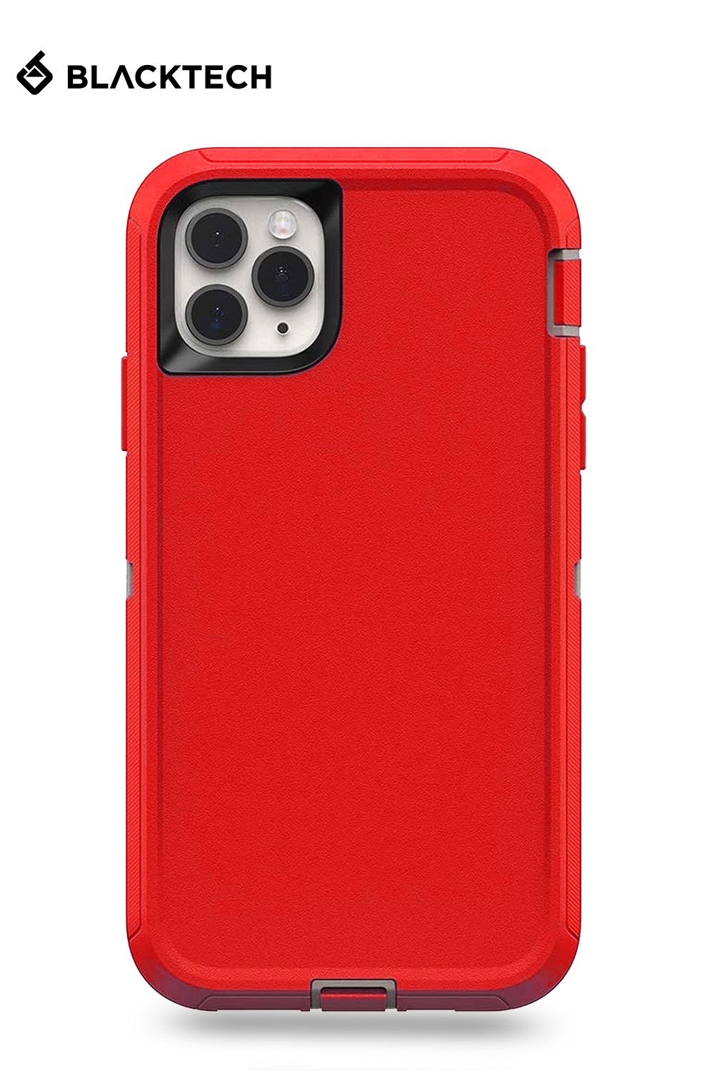 iPhone 13 BLACKTECH Silicone Commander - Red